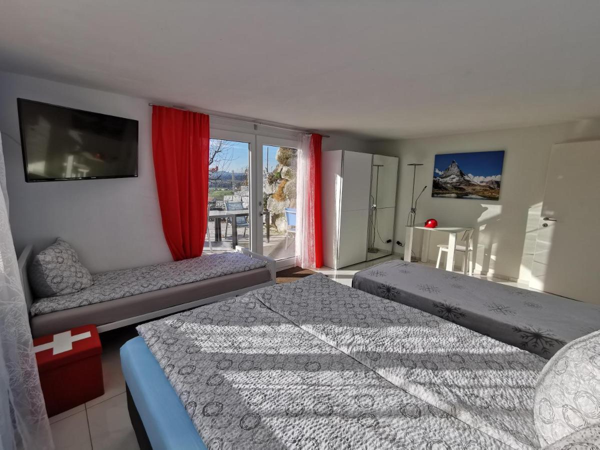 Apart Hotel Near Lucerne Ruswil Bagian luar foto